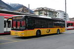 (283'411) - PostAuto Wallis  VS 468'401/PID 10'908 - MAN am 23. Dezember 2025 beim Bahnhof Brig