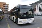 (283'432) - PostAuto Wallis - VS 449'117/PID 10'445 - MAN am 23. Dezember 2025 in Brig, Garage