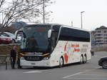 (178'948) - Chardonnens, Ftigny - FR 300'665 - Setra am 12. Mrz 2017 beim Bahnhof Sion