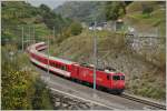 MGB Zug nach Zermatt bei Neubrück  (30.09.2014)