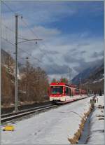 Zwei  Kometen  auf dem Weg nach Zermatt kurz vor Tsch.