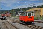 Autour de la voie ferrée / Rund um die eiserne Bahn (Herbstevent 2024) - mein Favorit der diesjährigen Blonay - Chamby Bahn Herbst Veranstaltung: die Dm 2/2 N° 3 Le Binou., hier in