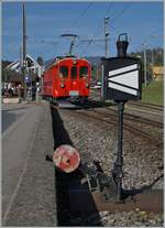 La DER de la Saison 2024! / Das Saison Ende 2024 der Blonay-Chamby Bahn - Der Rhb ABe 4/4 35 der Blonay-Chammby Bahn rangiert in Blonay.

27. Oktober 2024