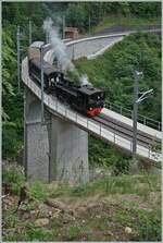 Dieses Jahr fällt mein Beitrag zum  Festival Suisse de la vapeur  (Schweizer Dampffestival 2025) arbeitsbedingt etwas weniger üppig aus: Die SEG g 2x 2/2 105 der Blonay Chamby Bahn ist mit