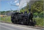 Die BFD HG 3/4 N� 3 der Blonay Chamby Bahn rangiert in Blonay. 

9. Mai 2026 