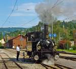   Pfingstdampf Festival bei der Museumsbahn Blonay-Chamby:   Die G 3/3 Dampftenderlokomotiven ex BAM Nr.