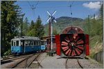 Der Winter ist (endlich) vorbei und die bunten Züge der Blonay - Chamby Bahn rollen wieder.