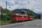 Jeweils am letzten Sonntag im Monat während der Betriebssaison (ausgenommen bei Sonderveranstaltungen) verkehren zwei  Riviera Belle Epoque  Zugspaare der Blonay -Chamby Bahn von Chaulin nach