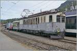 Les chemin de fer disparus - Die verschwundenen Bahnen (LLB 1915- 1967)

Der Leuk Leukerbad Bahn (LLB) Triebwagen mit der Anschrift ABFe 2/4 N° 10 der Blonay Chamby Bahn steht mit seinem Museumszug N° 1009 nach Chaulin in Blonay zur Abfahrt bereit. 

13. September 2025