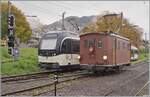 La DER de la Saison / Das Saison Ende der Blonay Chamby Bahn 2025 - Seit einigen Jahren zeigt die Blonay Chamby Bahn zum Saison Ende mit einem verdichteten Fahrplan noch einmal ihre herrlichen Fahrzeuge im Einsatz: Noch einmal die BOB HGe 3/3 N° 29 der Blonay Chamby Bahn in Blonay. 
25. OKt. 2025 La DER de la Saison / Das Saison Ende der Blonay Chamby Bahn 2025 - Seit einigen Jahren zeigt die Blonay Chamby Bahn zum Saison Ende mit einem verdichteten Fahrplan noch einmal ihre herrlichen Fahrzeuge im Einsatz: Noch einmal die BOB HGe 3/3 N° 29 der Blonay Chamby Bahn in Blonay. 
25. OKt. 2025