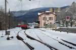 OeBB: Ausrangierte Triebzüge warten auf den Abstellgeleisen in der Klus bei Balsthal ihr weiteres Schicksal ab.