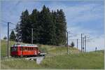 Fr das 125 Jahre Jubilum der Bex - Villars - Col-de-Bretaye Bahn (BVB) wurde der 1944 in Betrieb genommen Triebwagen BDeh 2/4 N 25 in der ursprnglichen BVB Farbgebung lackiert.