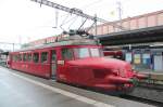 Arbon Classics 2012. Roter Pfeil der OeBB RBe 2/4 202(1938)bei einem Zwischenhalt in Rorschach.05.05.12  