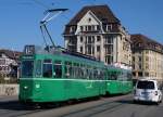 BVB: Den Standard Tram Zgen bestehend aus Be 4/4 (1967-1968) + B4 naht das Ende.