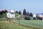 Die Ablieferung des Be8/8 13 am 28.Juni 1973: fast oben im Eyfeld.