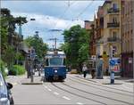 Linie 13 mit einer Tram vom Typ  Mirage  der VBZ.