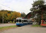 Endstation der Linie 15 am Bucheggplatz, mit Tram 2000 Nr.