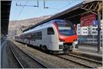 Für einige Tage verkehrte ein SBB Fernverkehr RABe 523.5  Mouette  auf der Train de Vignes Strecke.