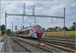 Die zwei SNCF Régiolis tricourant M31549 und 31509 verlassen Coppet in Richtung Genève.