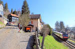 Aufstieg aus Le Locle Richtung Le Crêt-du-Locle und La Chaux-de-Fonds.