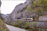 NPZ in der Clus beim 11 m langen Tunnel Moutier II.