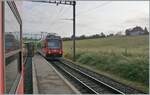 Wie gut kann man im CJ GTW ABe 2/6 (einige wenige) Fenster öffnen - so konnte ich den in La Cibourg nach La Chaux de Fonds fahrenden Gegenzug ABe 2/6 632 fotografieren.