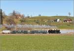 Eb 3/5 5810 mit ihrer Fuhre rund um den Napf am Tutensee.