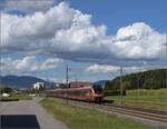 Traverso RABe 526 113 'Hochdorf' der SOB unterwegs Richtung Burgdorf.