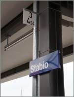 Kilometer 3.494 Stabio, Endstation.