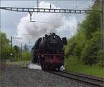 Rundfahrt vom Bodensee durchs Emmental mit 23 058 und Ae 4/7 11022.

Spektakuläre Durchfahrt von 23 058 in Baden Oberstadt. April 2023.