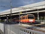 Abschied von einem Unikum, der Mehrsystemoberleitung in Zürich Giesshübel.