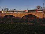 Kurz nach der Abfahrt in der Station Kehlhof fährt am 08.12.2013 R 25868, Weinfelden - Konstanz, den Seerücken hinauf zum nächsten Halt, der Station Berg.