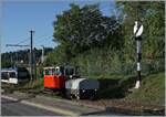 Autour de la voie ferrée / Rund um die eiserne Bahn (Herbstevent 2024) - Durch den Einsatz der MOB Gm 4/4, des GFM BDe 4/4 141 und natürlich des Dm 2/2 N° 3  Le Biniou  zeigte die Blonay-Chamby Bahn als Gesamtbild betrachtet ein ganz anders  Gesicht , welches mich faszinierte und fast vergessen liess, dass die traditionellen Fahrzeuge kaum im Einsatz standen.

Das Bild zeigt die kleine Dm 2/2 N° 3 des Réseau Breton bei der Ausfahrt in Blonay. Der kleine Le Biniou brachte viel Ambiente in dieses gelungenen Wochenende. Und obwohl die Fahrten Blonay-Chantemerle und zurück mit dem Hinweis  sehr geringe Platzanzahl  versehen waren, fanden immer alle einen Platz. 
Übrigens LE BINIOU bedeutet/bzw. ist der Name einer bretonischen Sackpfeife, besser bekannt als  Dudelsack .

7. Sept. 2024