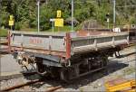 Gterwagen EK 154 im Bahnhof Le Chtelard.