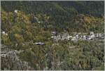 Ein TMR Beh 4/8 unterwegs von Vallorcine nach Les Marécottes verlässt Finhaut.

20. Oktober 2021 