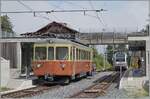 Der BLM Be 4/4 N° 31  LISI  erreicht auf der Fahrt von Mürren nach Grütschalp den Bahnhof Winteregg, wo der Gegenzug in Form eines neune Be 4/6 bereits eintrifft. 
Der Mischbetrieb mit den Be 4/4  und den neuen Be 4/6 dauerte leider nur eine kurze Zeit.

 
8. Aug. 2024