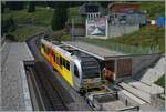 Der neue Be 4/6 101  Mönch  hat auf seiner Fahrt von Mürren nach der Grütschalp en Bahnhof von Winteregg erreicht. 

8. August. 2024