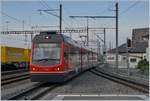 Der asm Be 4/8 111 von Solothurn nach Langenthal erreicht Oensingen.

10. August 2020