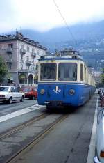 ABe 8/8 24  Vigezzo  der Centovallibahn in Locarno.