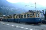 ABe 8/8 24  Vigezzo  der Centovallibahn Mitte der 1980er Jahre auf dem 1990 stillgelegten Streckenabschnitt in Locarno (Foto: Gerda Lüdicke)