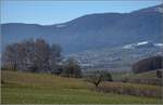 Viel Landschaft, wenig Zug am Jura.