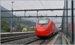 Der SBB RABe 501 004 (UIC 93 85 0501 004-2 CH-SBB) auf seiner künftigen Einsatzstrecke in Riviera-Bironico, wobei bis zum fahrplanmässigen Einsatz dieses Zuges der Monte-Ceneri Basistunnel