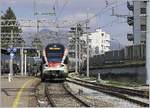 Der SBB TILO FLIRT RABe 524 113 wartet in Varese auf die Rückfahrt als S50 nach Bellinzona.