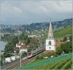 SBB ETR als EC 32 bei Villette VD.