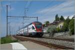 SBB RABe 511 116 nach Romont in Grandvaux.