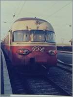 Zürich - Milano als TEE Gottardo und, wie hier zu sehen TGV - Anschlusszüge (auch für Reisede 2.