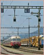 Ein Trans Europa Express in einem Rangierbahnhof ist schon was besonders, und das Formsignal das  i -Tpfelchen dazu...