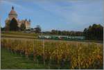 Unübersehbar: das Château de Vufflens.