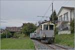 Les chemins de fer disparus - Die verschwundenen Bahnen (LLB 1915 - 1967) Der Leuk Leukerbad Bahn (LLB) Triebwagen mit der Anschrift ABFe 2/4 N° 10 der Blonay Chamby Bahn ist mit passenden Wagen