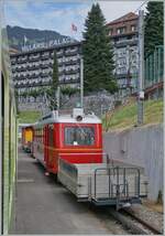 Fr das 125 Jahre Jubilum der Bex - Villars - Col de Bretaye Bahn (BVB) wurde der 1944 in Betrieb genommen Triebwagen BDeh 2/4 N 25 in der ursprnglichen BVB Farbgebung lackiert.